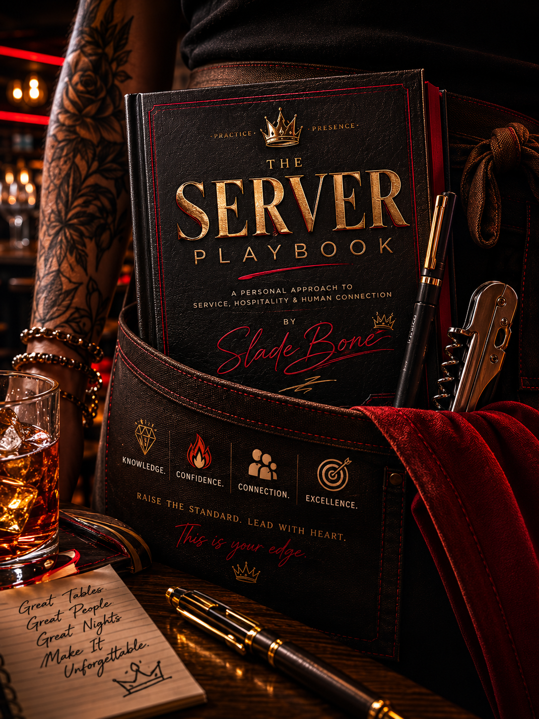 The Server Playbook by SLADEBONE — cover art